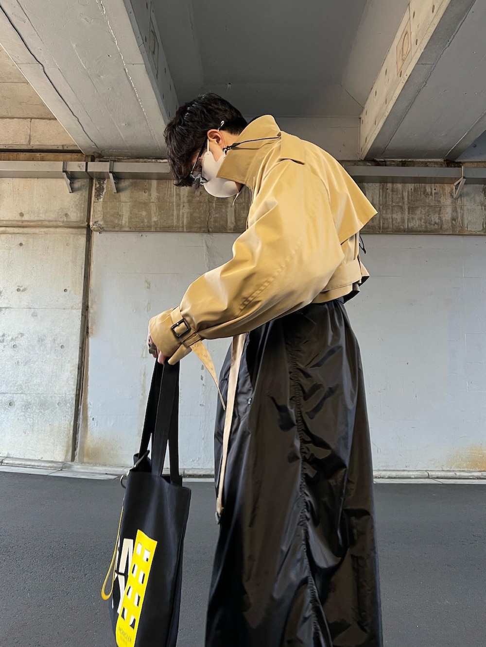 natsuki｜MR.GENTLEMANのトレンチコートを使ったコーディネート - WEAR