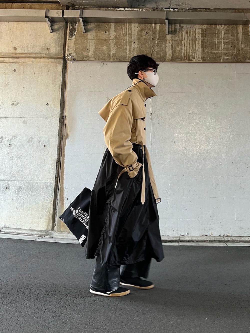 natsuki｜MR.GENTLEMANのトレンチコートを使ったコーディネート - WEAR