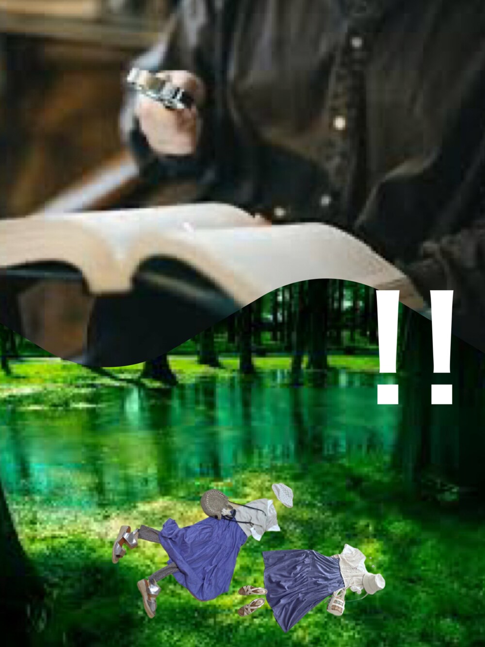 パープル系のスカート、ブルー系のTシャツ/カットソー、ホワイト系のTシャツ/カットソーを着用したレディースの夏コーディネートの5枚目の写真