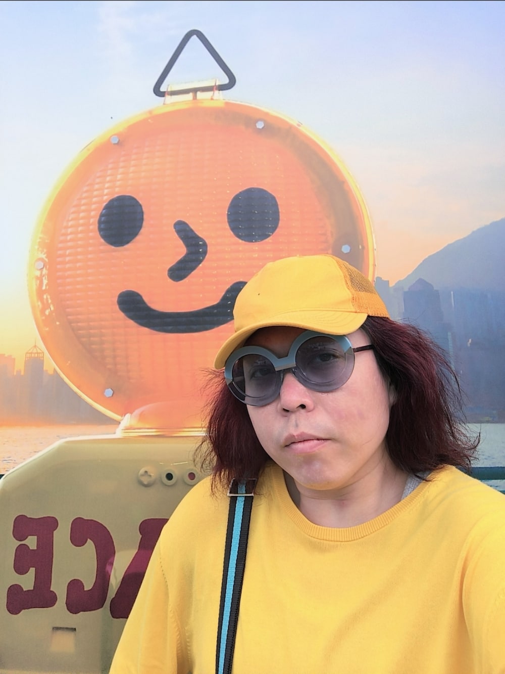 「SWEARのアイテム（シューズ、イエロー系）」を使った、Panda Ngさん（メンズ・180cm）の夏コーディネートの3枚目の写真