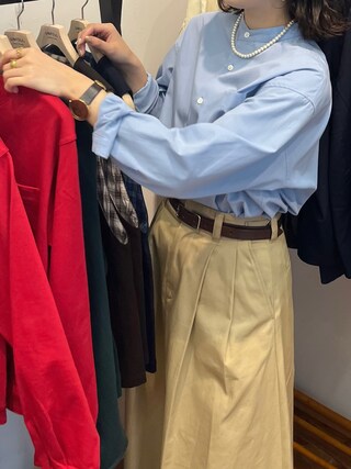 おはな｜UNFOLKのスカートを使ったコーディネート - WEAR