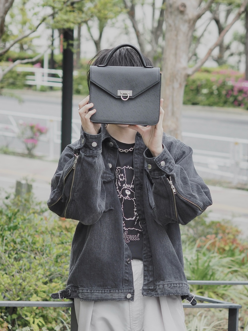 Taká2nd☂️｜GRANCYのデニムジャケットを使ったコーディネート - WEAR