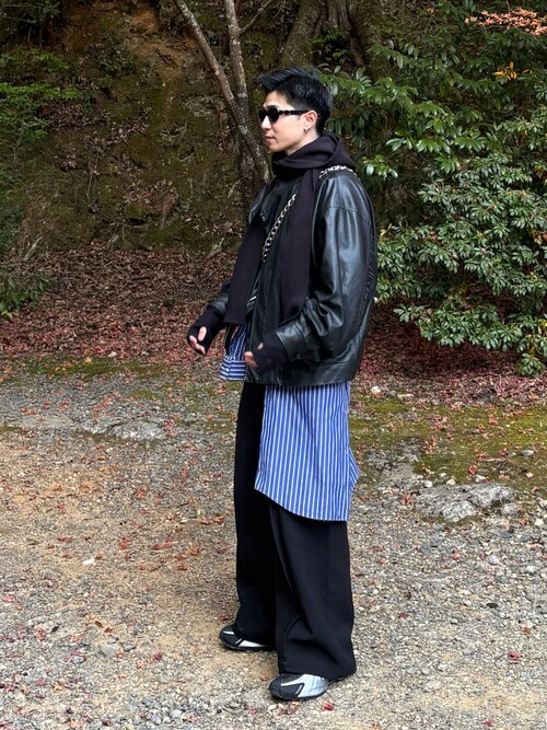 Fax Copy Expressのスラックスを使った人気ファッションコーディネート