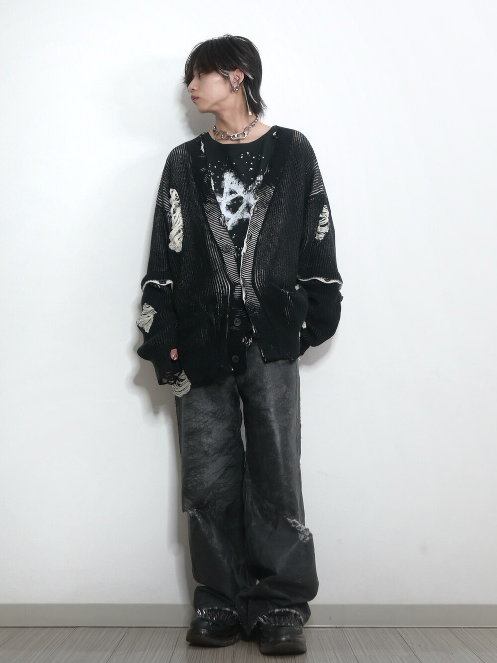 TAKATO｜GRANCYのカーディガン/ボレロを使ったコーディネート - WEAR