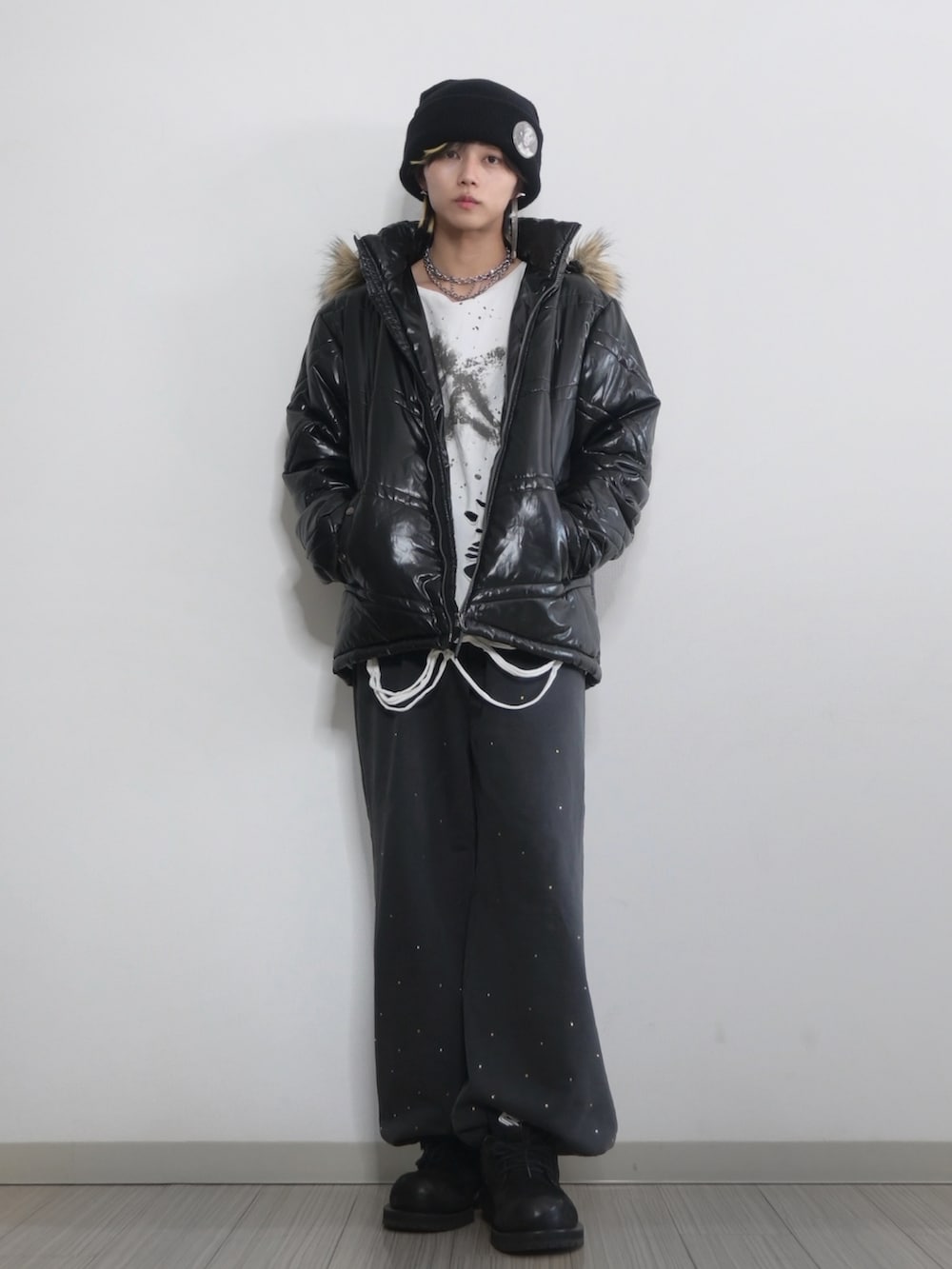 GRANCY たかと氏着用 ナイロンパンツ 黒 GRANCY たかと氏着用 ナイロンパンツ 黒 TAKATO｜GRANCYのその他パンツ