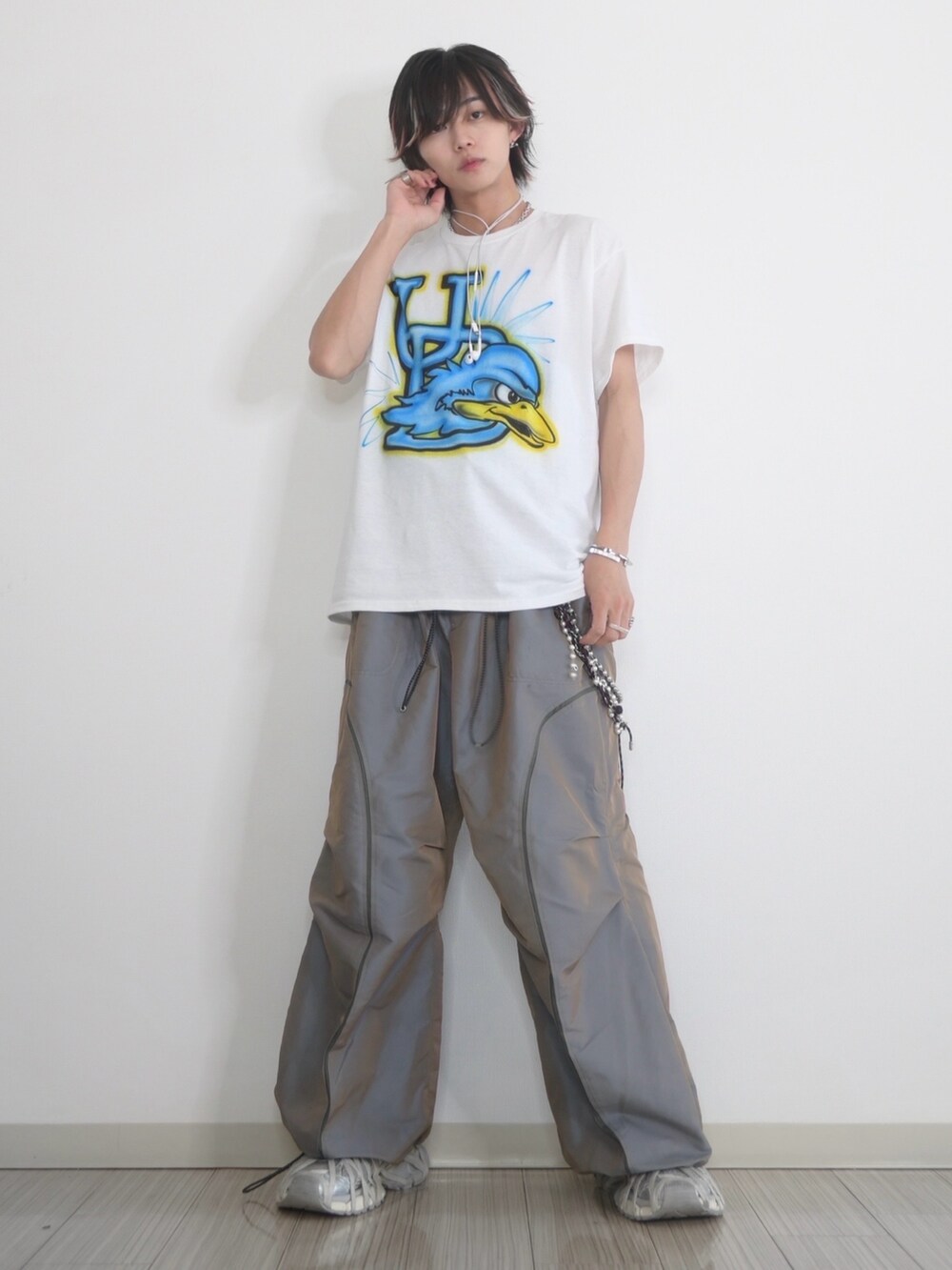 【takato着用類似】　KIDILL 24SS シアーロンT TAKATO｜USEDのTシャツ/カットソーを使ったコーディネート - WEAR