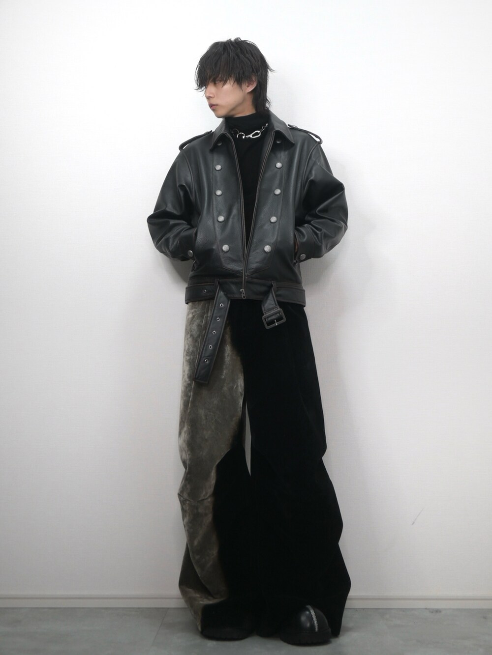 【GRANCY】ナポレオンレザーブルゾン GRANCY】Napoleon Leather Blouson / ナポレオンレザーブルゾン