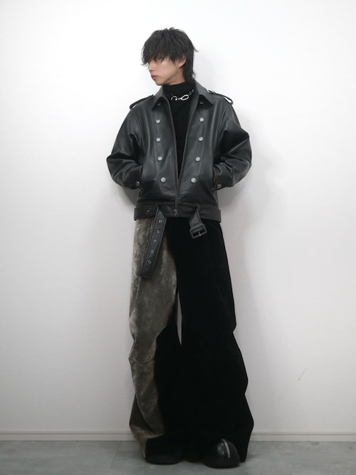 GRANCY】Napoleon Leather Blouson / ナポレオンレザーブルゾンを使っ