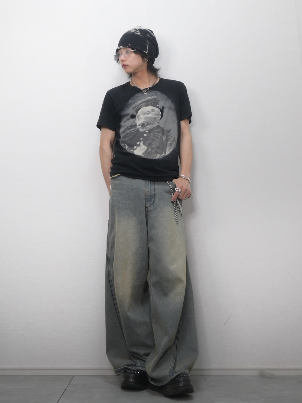 TAKATO｜GRANCYのデニムパンツを使った夏コーディネート - WEAR