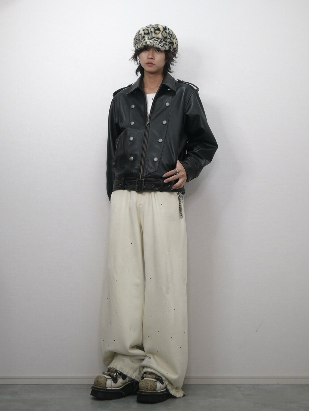 GRANCY たかと氏着用 ナイロンパンツ 黒 GRANCYのアイテムを使った「ナイロンパンツ」の人気ファッション