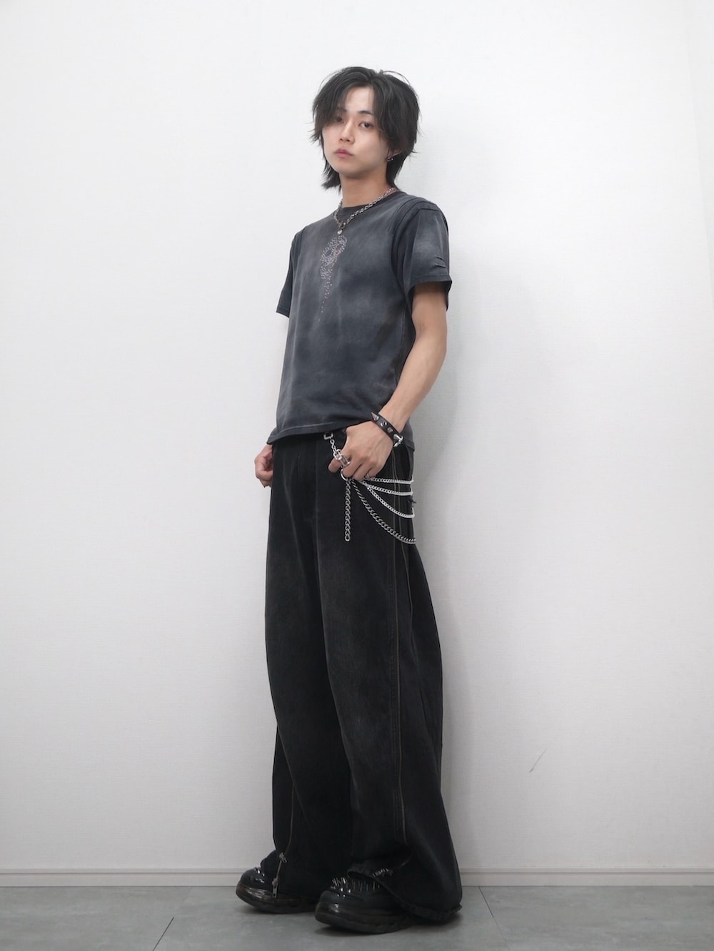 TAKATO｜GRANCYのデニムパンツを使ったコーディネート - WEAR