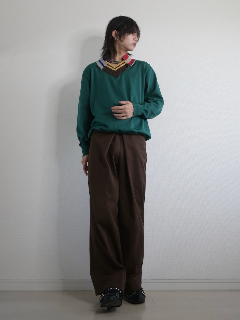 kolor 24SS ドッキングポロシャツ　サイズ2 【TAKATO着用】 1723968077.jpg