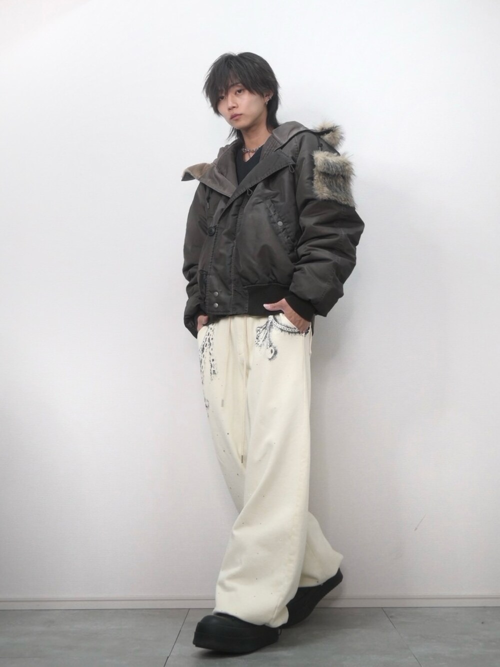 TAKATO｜GRANCYのスウェットパンツを使ったコーディネート - WEAR