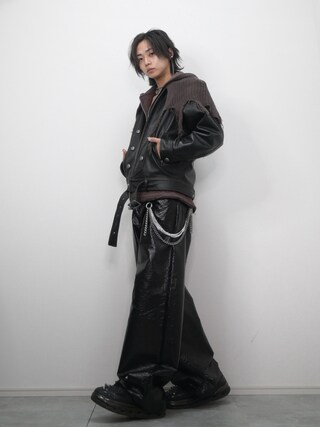 TAKATO｜GRANCYのウォレットチェーンを使ったコーディネート - WEAR