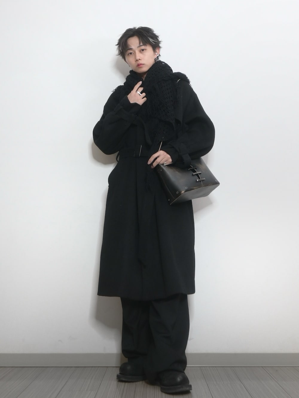 NEOフラシベルトウールコート(HARE)を使った人気ファッション