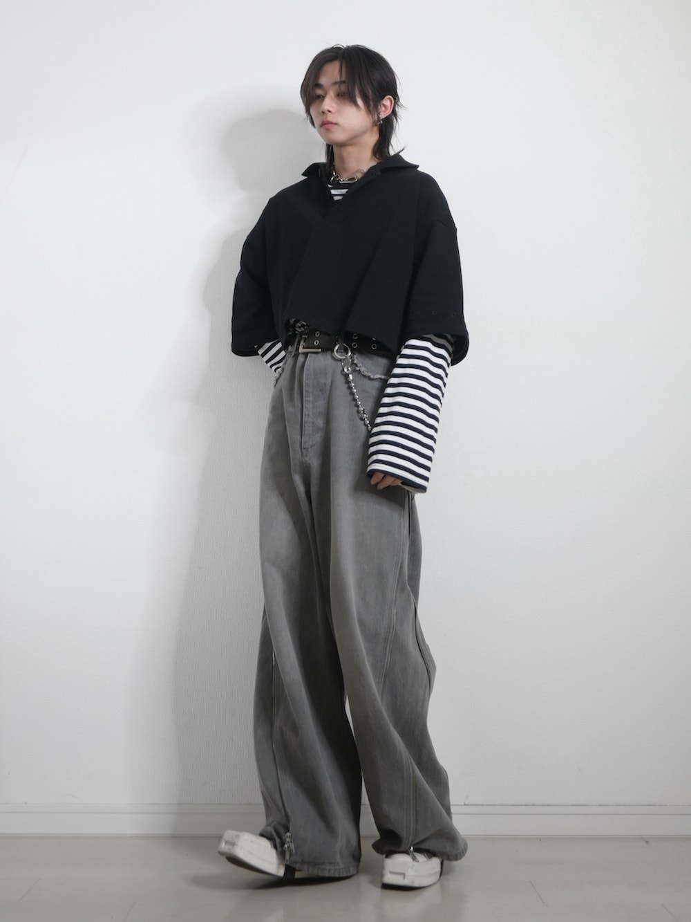 TAKATO｜GRANCYのデニムパンツを使った春コーディネート - WEAR