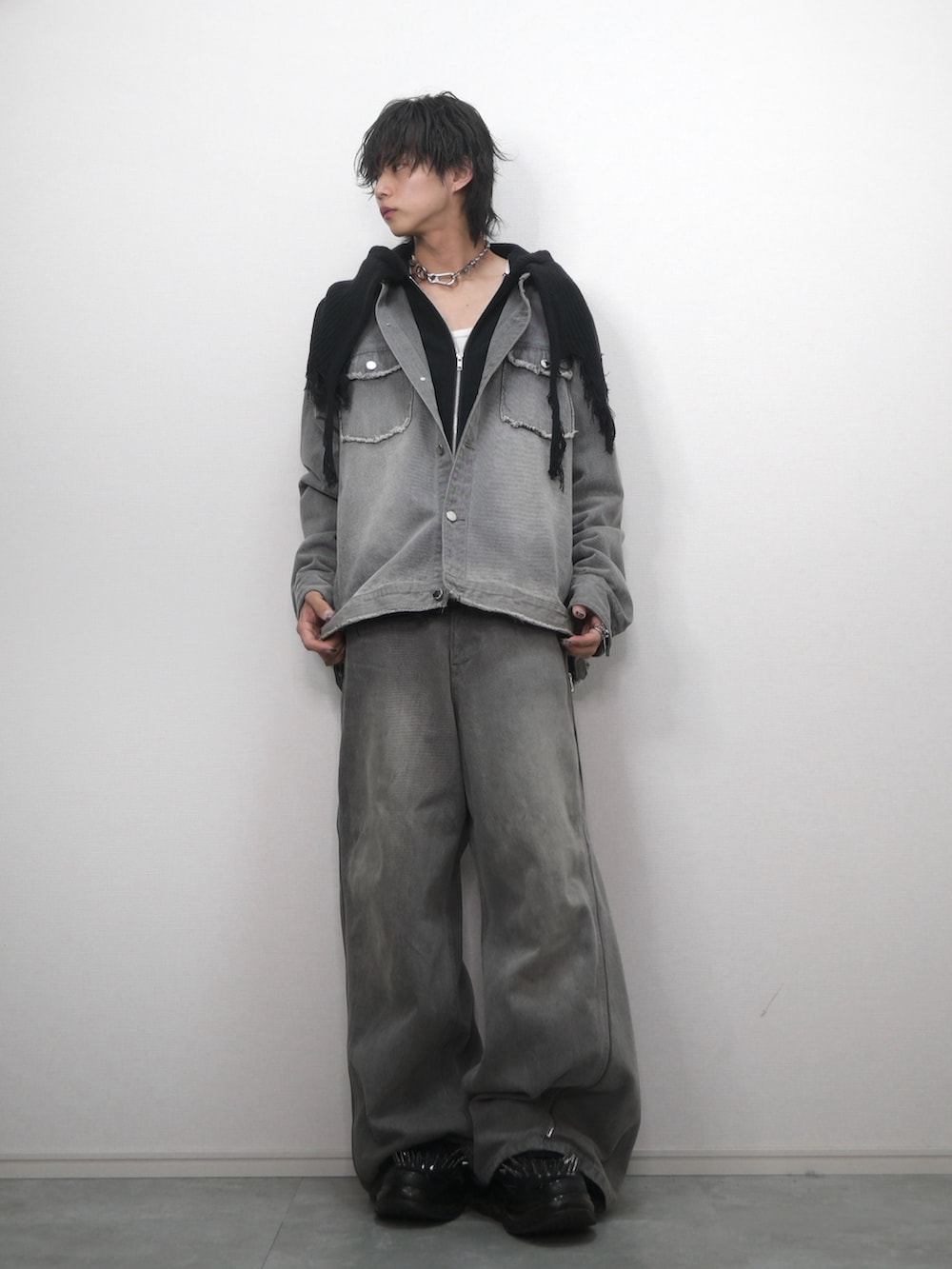 TAKATO｜GRANCYのデニムジャケットを使ったコーディネート - WEAR