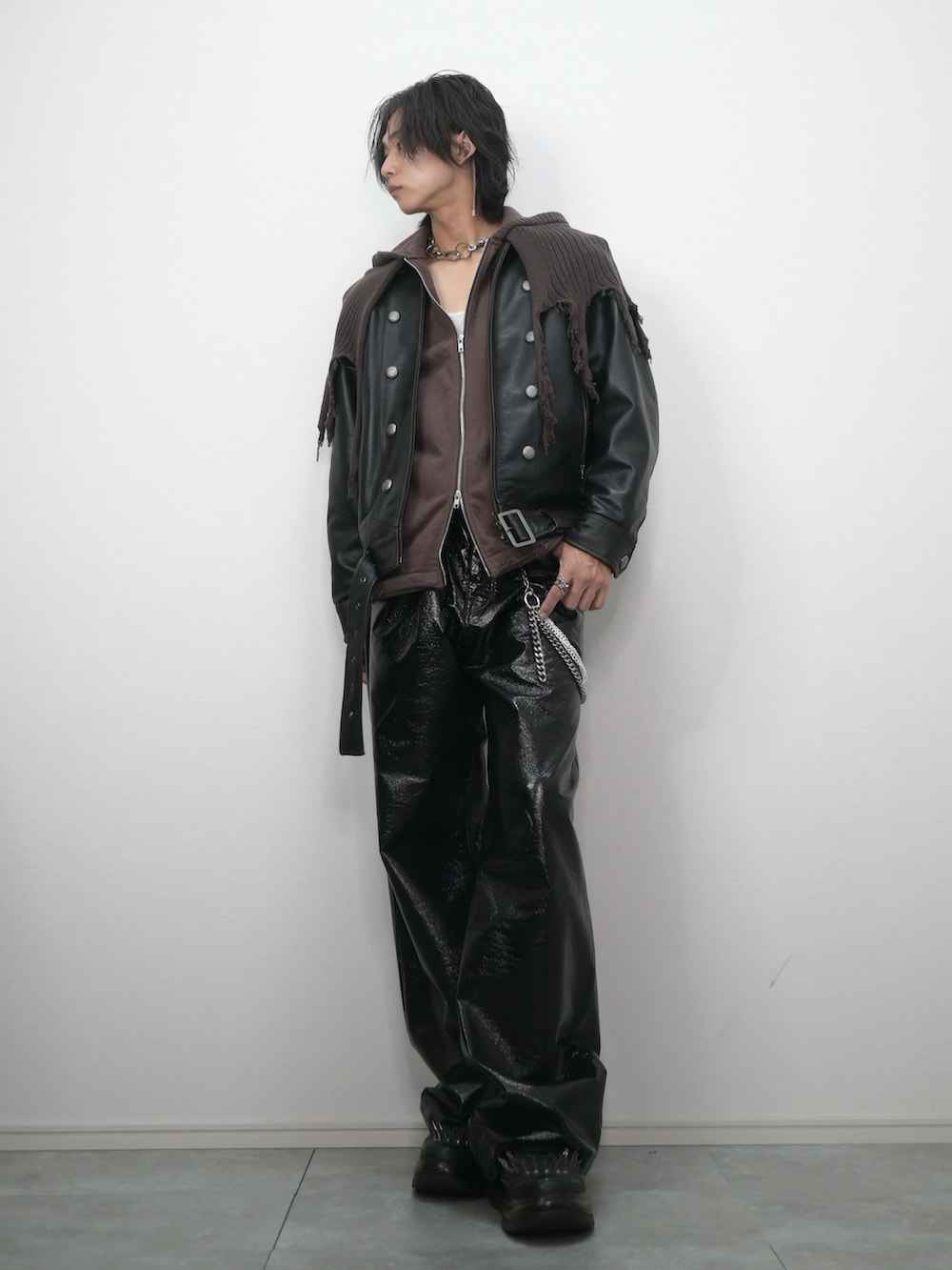 TAKATO｜GRANCYのウォレットチェーンを使ったコーディネート - WEAR