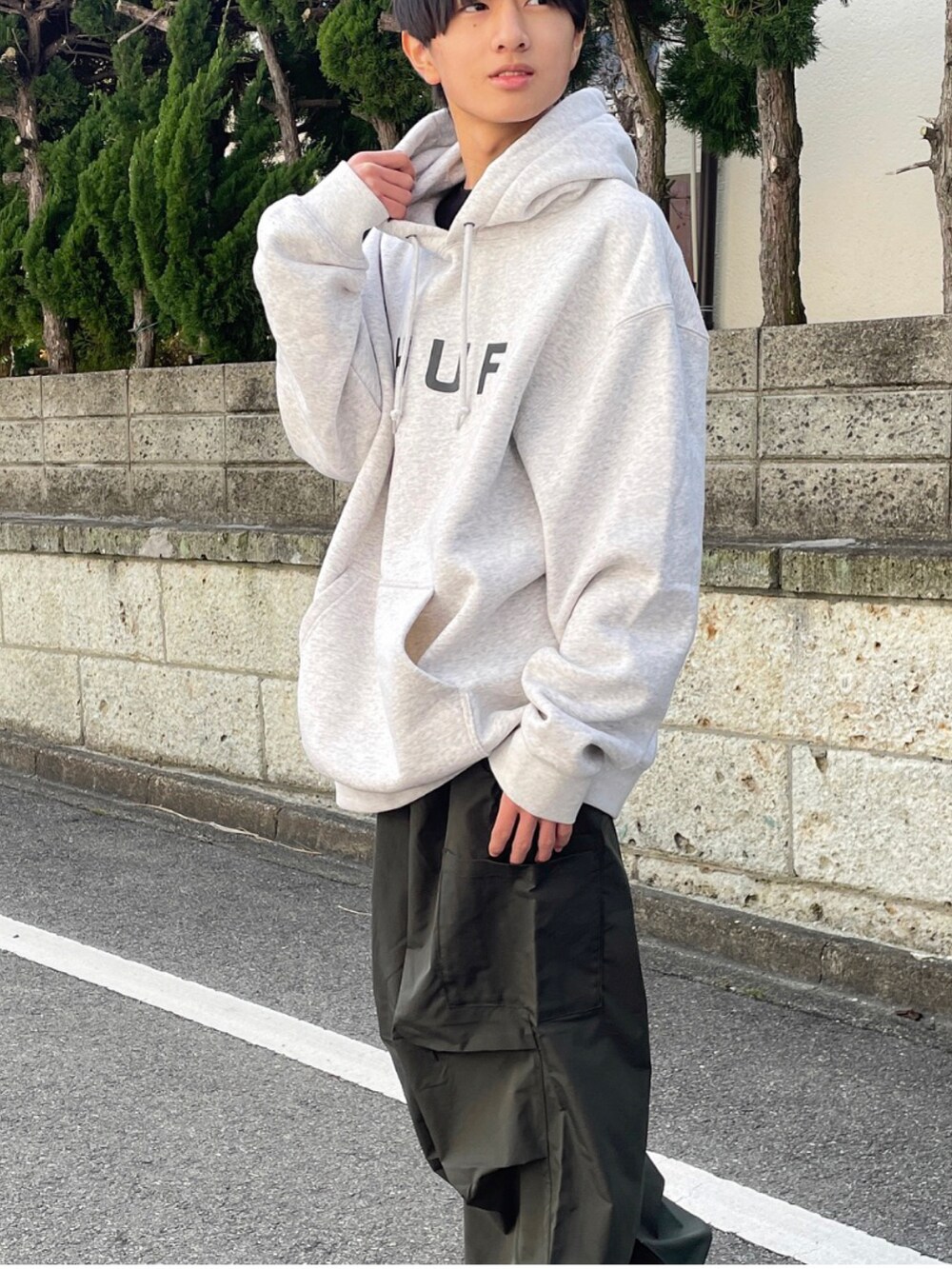 ユカ様 C6536 ワントーンフーディーコーデ ユカ様 C6536 ワントーンフーディーコーデ 🩵🫧☁️👕❄️🍼🎠🤍🫶🏻