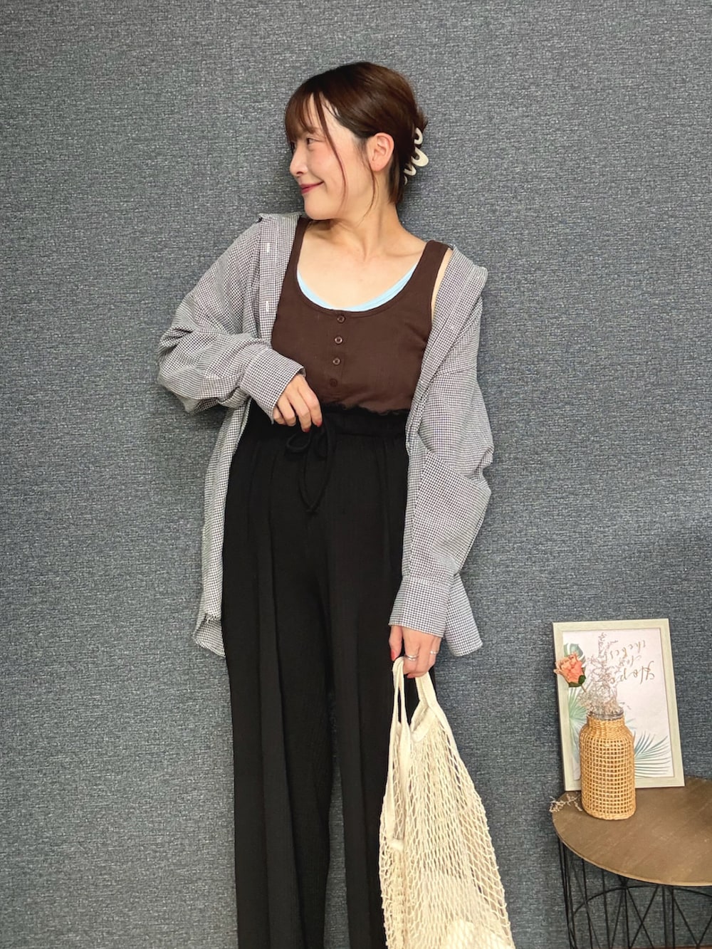 yu.｜LOWRYS FARMのタンクトップを使ったコーディネート - WEAR