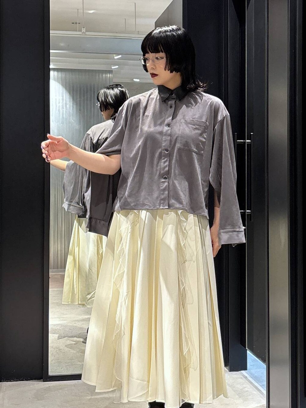 楽天市場】チュールフリルベルトスカート HARE ハレ スカート ロング