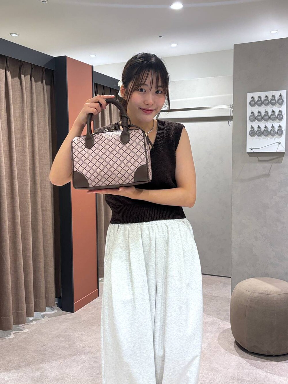 「きれいめ、高見え、カジュアル、ローリーズスタイル_LOWRYS FARM、大人女子カジュアル_LOWRYS FARM、モテ、大人カジュアル」｜「LOWRYS FARMのカンドウフィットニットサンダル 283661（サンダル、ホワイト系）」を使った、futabaさん（レディース・160cm）の夏コーディネートの4枚目の写真