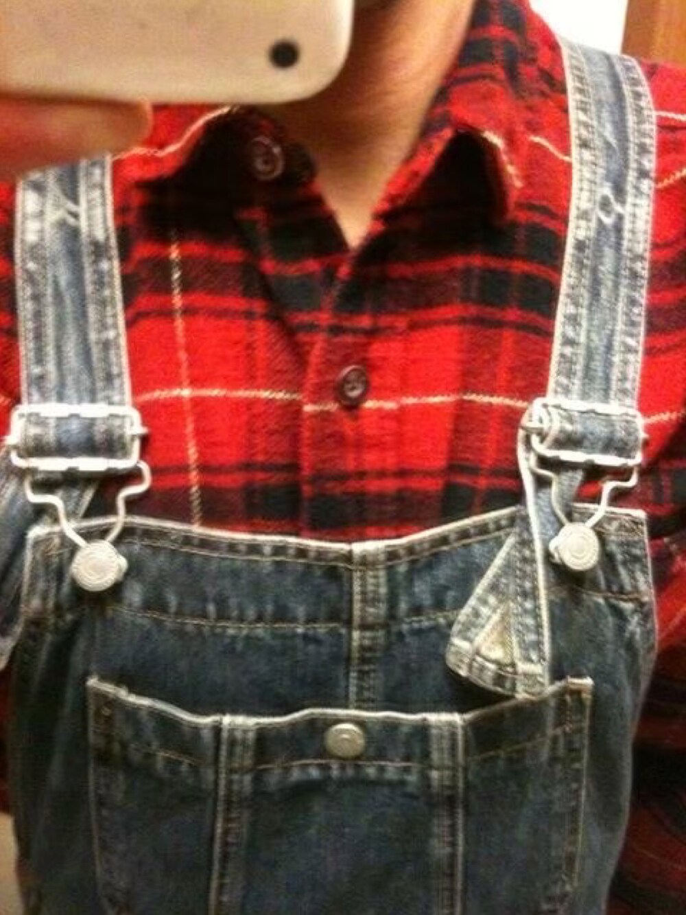 その他のサロペット/オーバーオールを着用したメンズの秋コーディネートの2枚目の写真