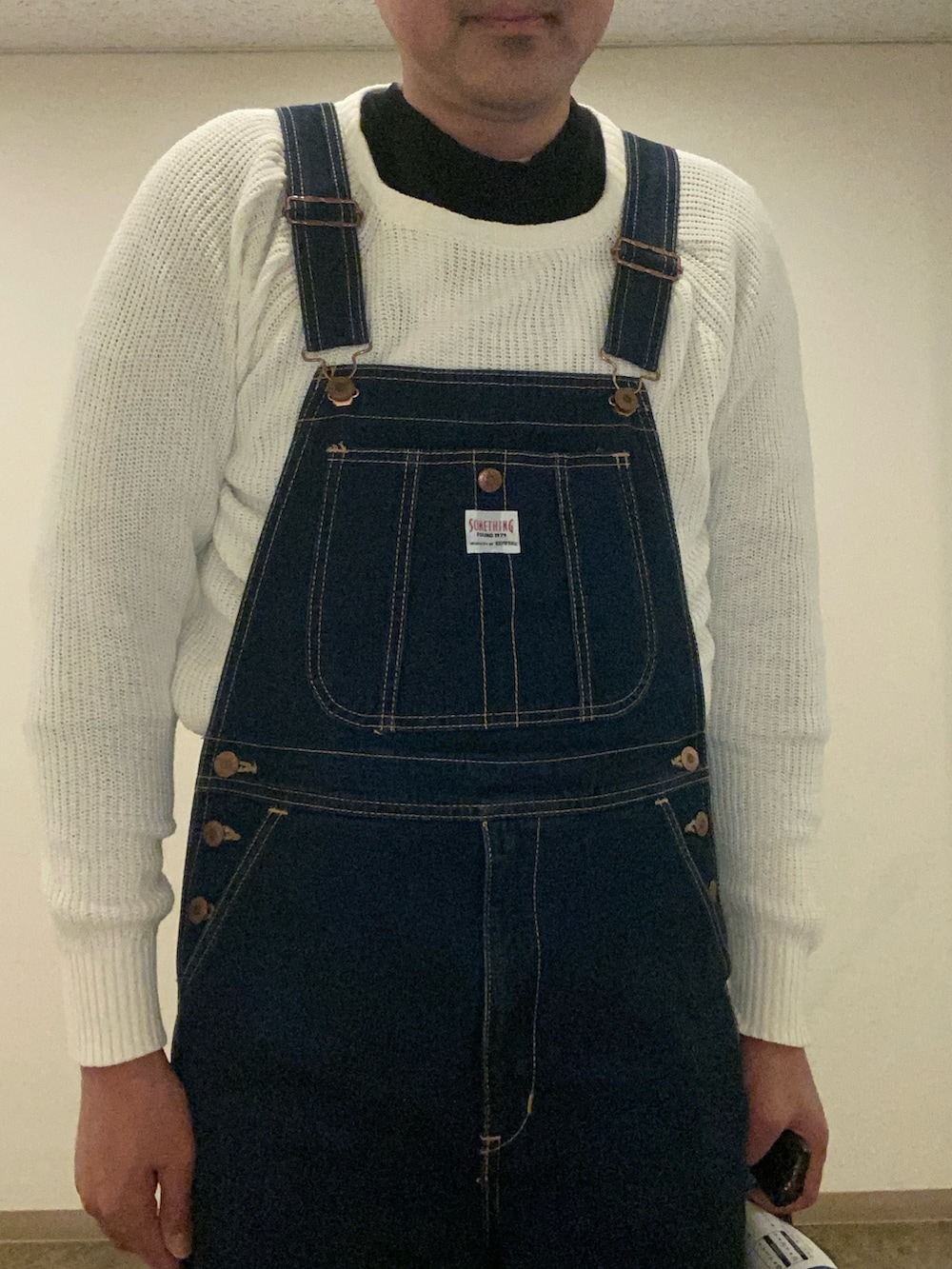 その他のサロペット/オーバーオールを着用したメンズの冬コーディネートの3枚目の写真