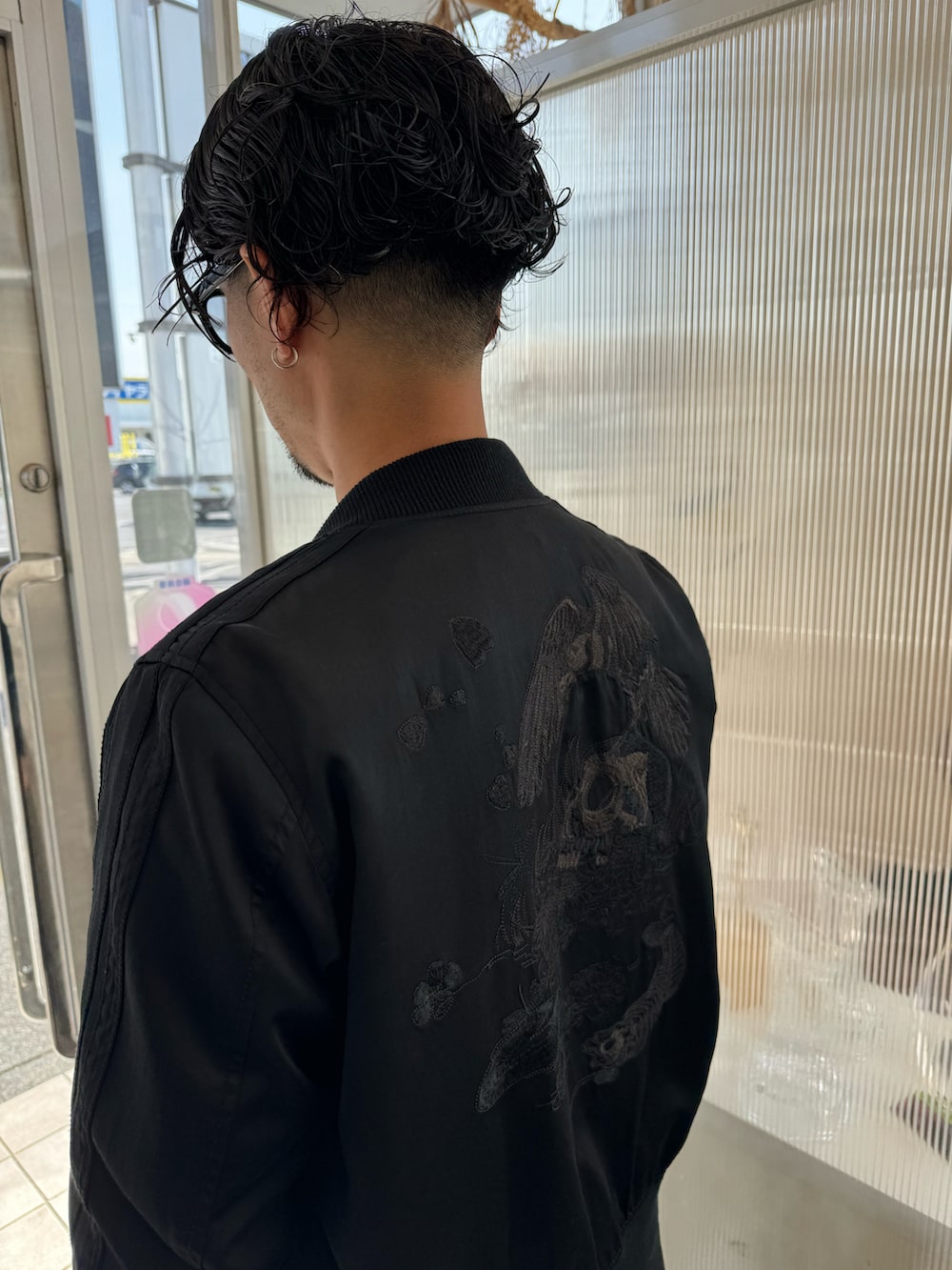 【gdさま】DIESEL BLACK GOLD スカジャン ショウタロウ｜DIESEL BLACK GOLDのスカジャンを使ったコーディネート
