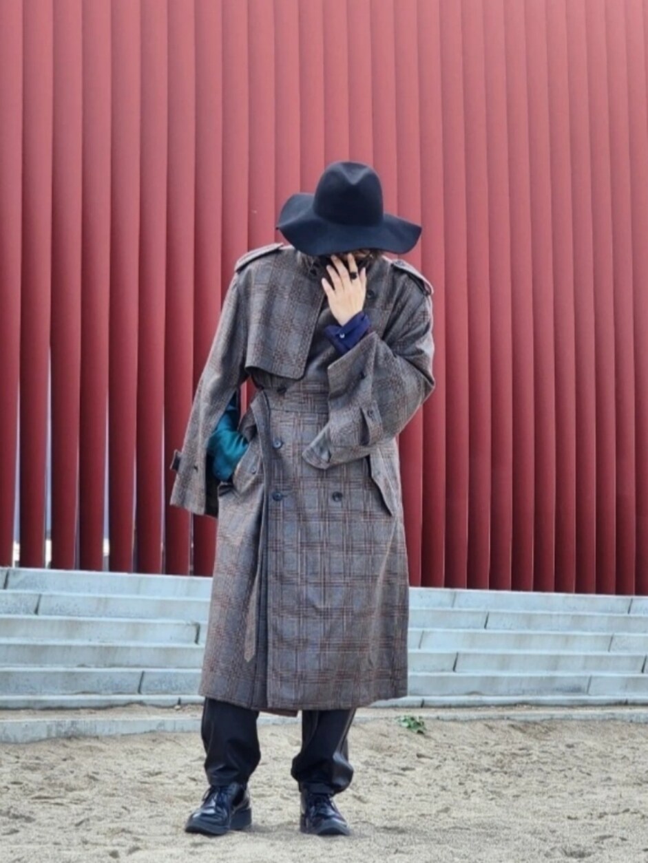 人気スポー新作 ssstein 21aw OVERLAPED TRENCH COAT ジャケット・アウター