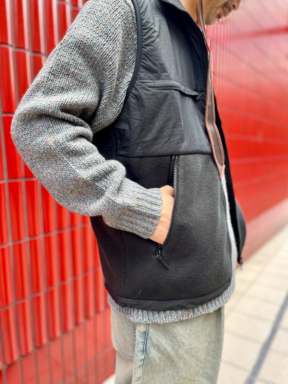 BAKU(BEAMS MEN)｜THE NORTH FACEのベストを使ったコーディネート - WEAR