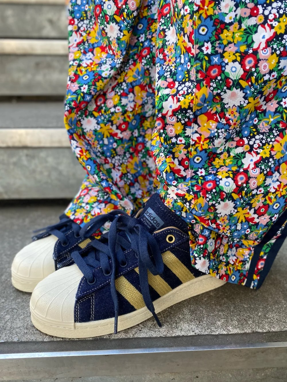 adidas × Liberty London スリーストライプス インフィル 半袖