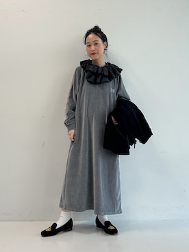 Olfeo × maturely / 別注 フリル ロングスリーブ カットソー BEAMS BOY（ビームスボーイ）の「Olfeo × maturely / 別注