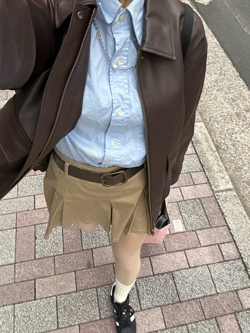 ゆうり｜GUのライダースジャケットを使ったコーディネート - WEAR