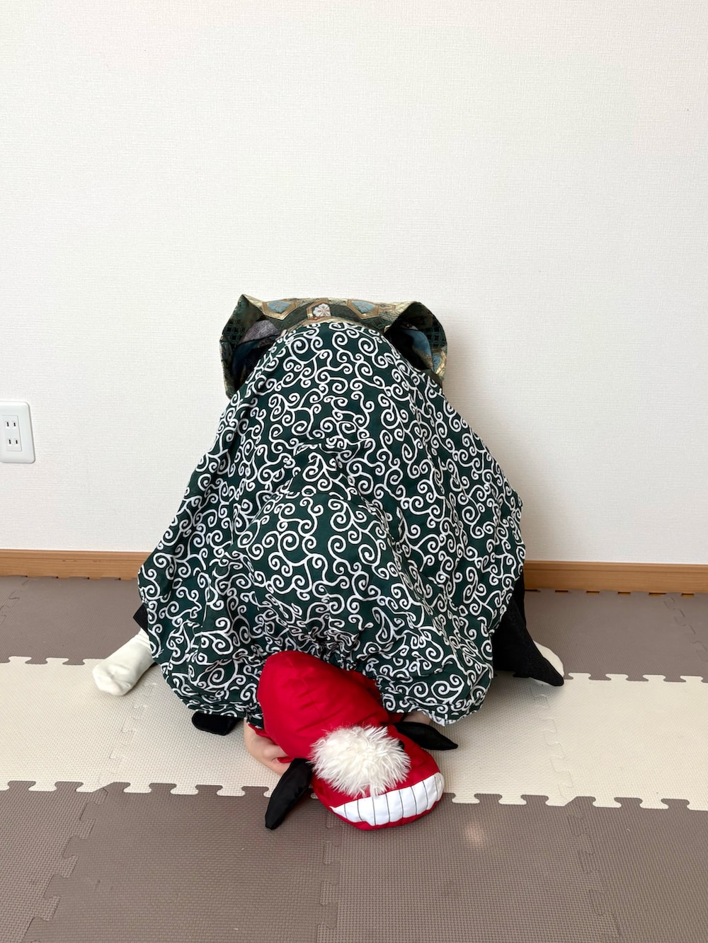 ピンク系の着物、その他のその他、その他のその他を着用したキッズの春コーディネートの5枚目の写真