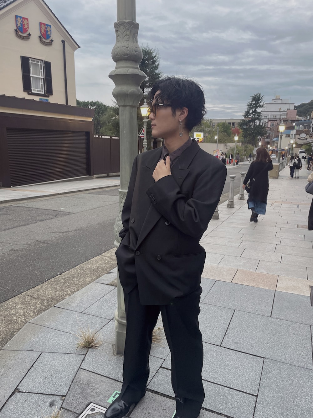 HR｜USEDのテーラードジャケットを使ったコーディネート - WEAR