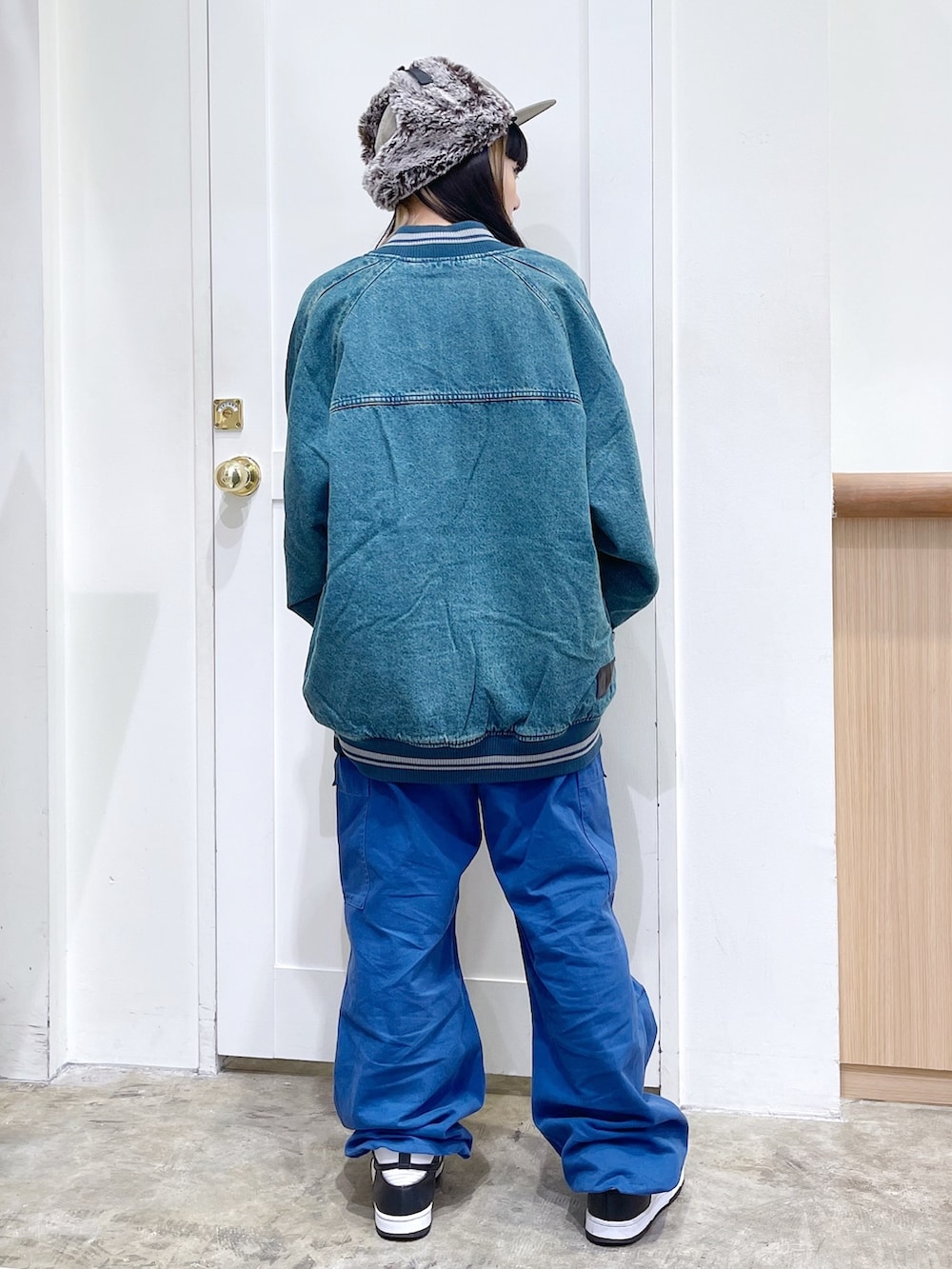 完売必須 大人気 X-girl DENIM BLOUSON コーデに合わせやすい X-girl（エックスガール）の「DENIM BLOUSON（ブルゾン）」 - WEAR