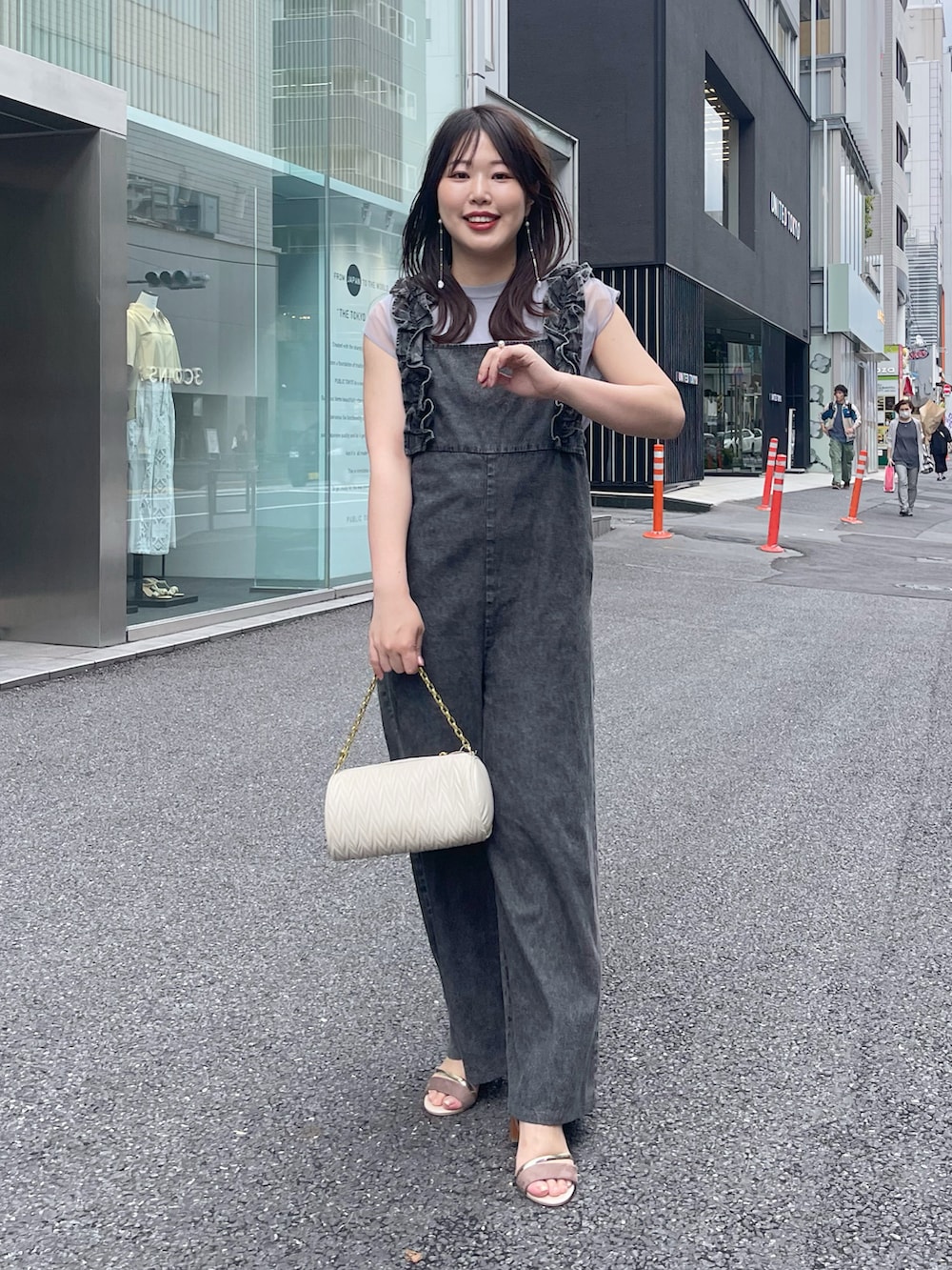 アコ@骨格ストレート(natural couture)｜natural coutureのサロペット