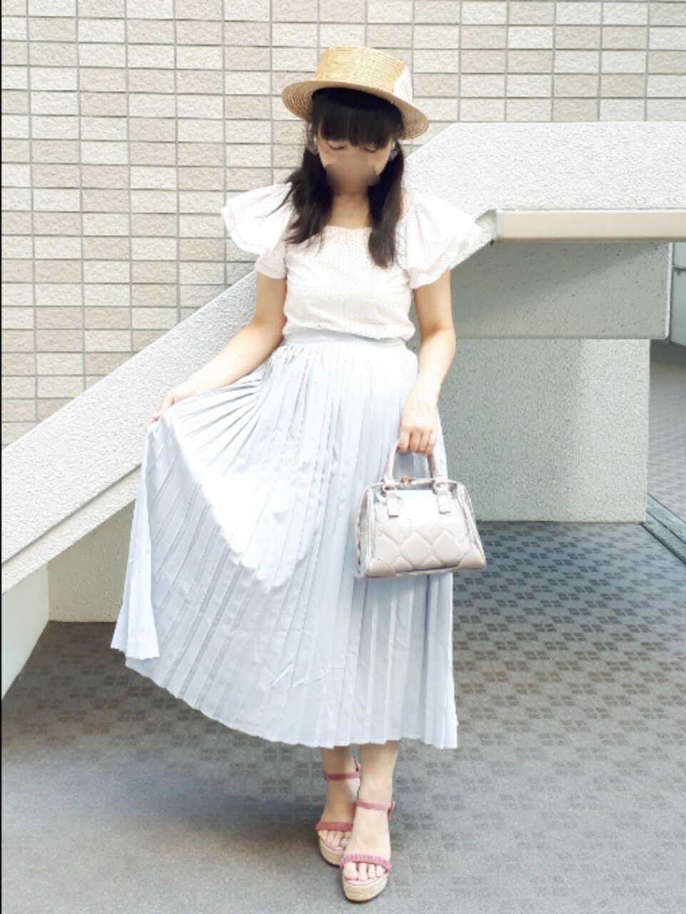 Chaco closet(チャコ クローゼット)の「アソートプリーツ Aライン