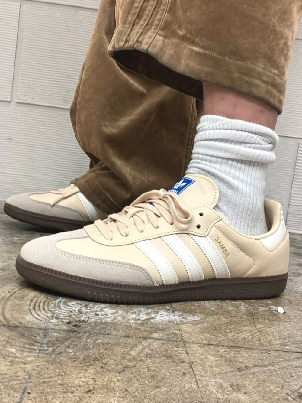 サンバ OG / Samba OG、アディブレイク 起毛ツイル パンツ、リバプール 