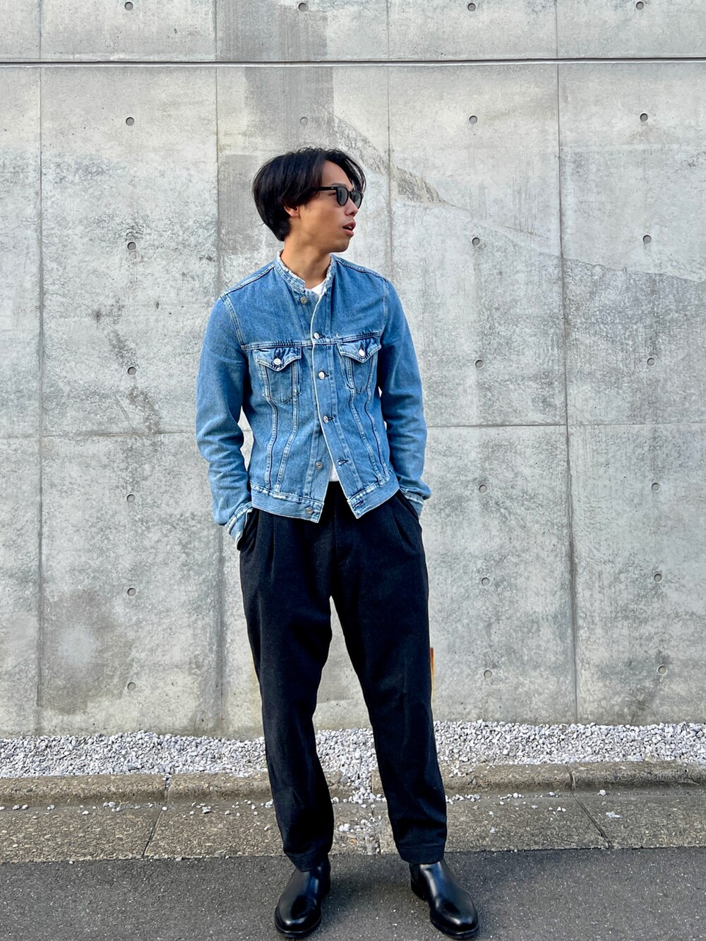 YU｜Acne Studiosのデニムジャケットを使ったコーディネート - WEAR