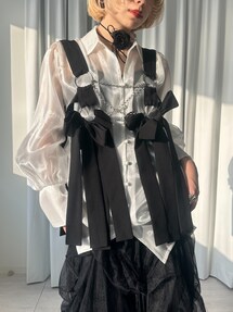 Ribbon noir 2way プリーツメロウハーネスを使った人気ファッション
