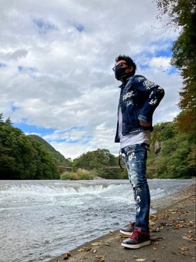 yoh｜DSQUARED2のデニムジャケットを使ったコーディネート - WEAR