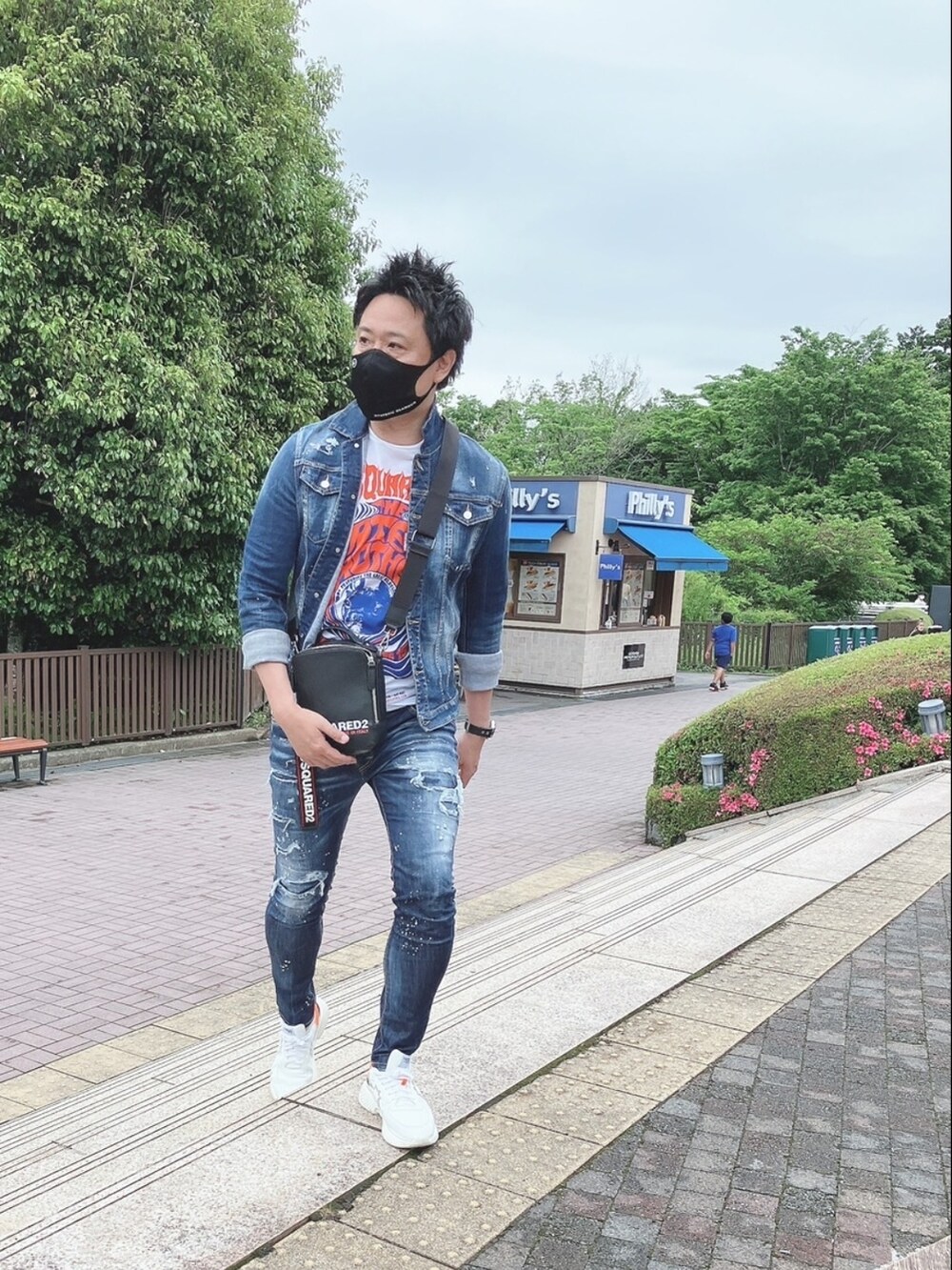 yoh｜DSQUARED2のデニムジャケットを使ったコーディネート - WEAR