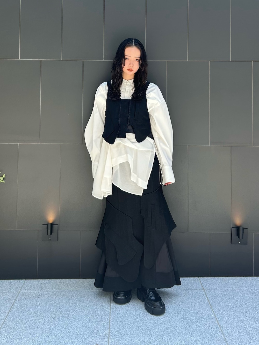 CURVE FLAP FIELD BUSTIER【セットアップ着用可能】 / カーブフラップ