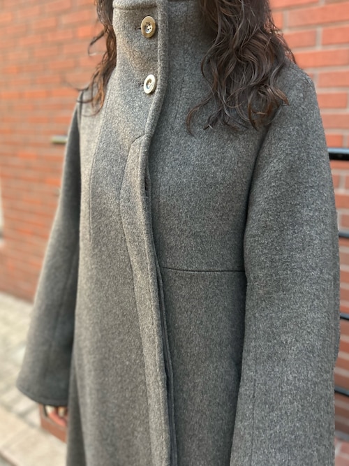 un3d TENT OVER WOOL COAT