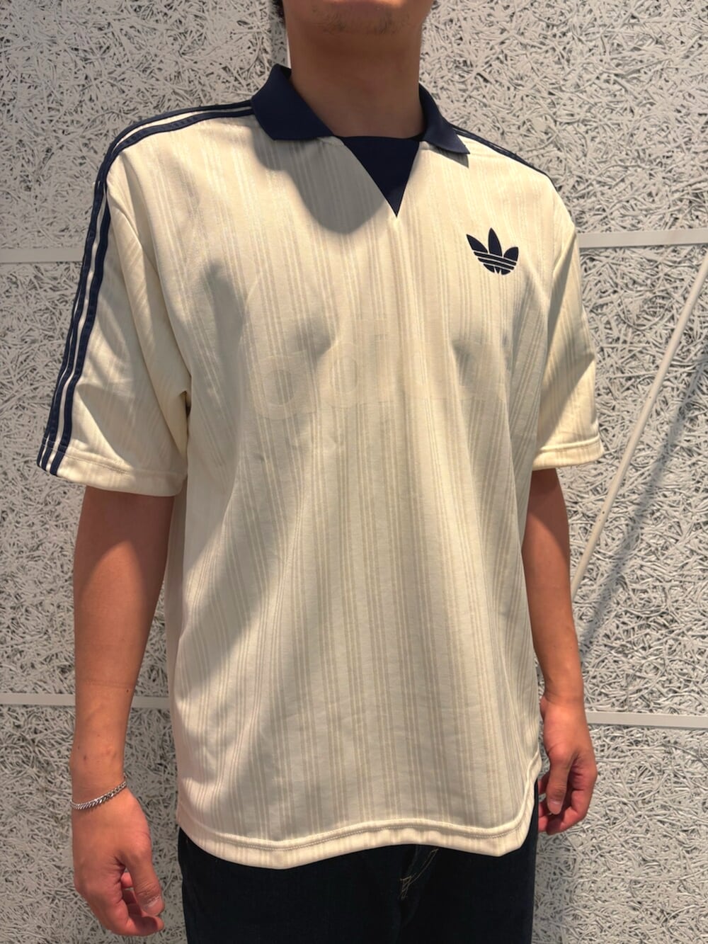 襟付きゴーリートップ M 残り１枚しかない adidasoriginals 襟付きゴーリートップ - メルカリ