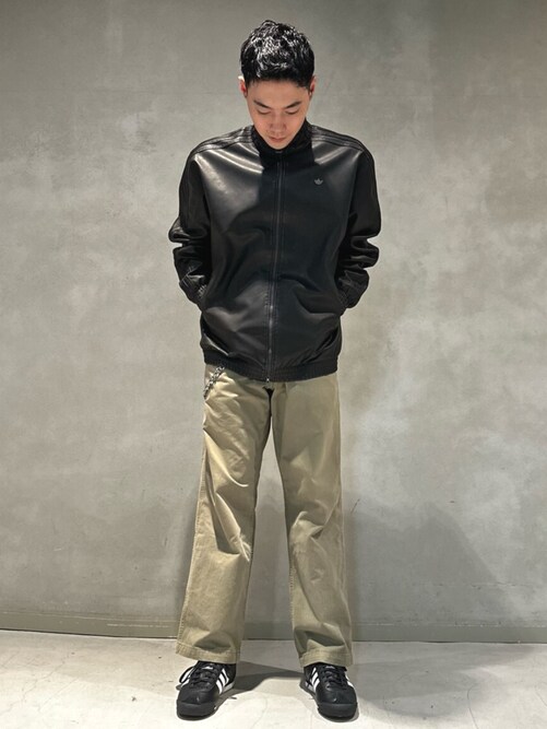 か*ぼ様 u*i様 adidas プレザー ファイヤーバード オーバーサイズ ト