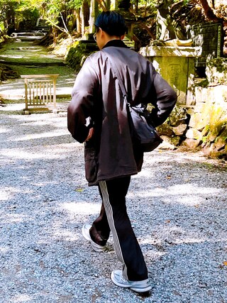 Barbour リバーシブルジャケット（カーキ色／青色） Barbour ブルゾン アウター 「別注」「BARBOUR/バブアー