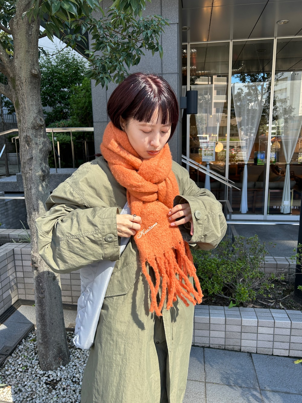 えぐっちょ(Kastane 新宿店)｜Kastaneのマフラーを使った